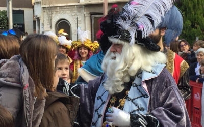L'Ambaixador Reial en la seva arribada a Sant Roc l'any passat | Ràdio Sabadell